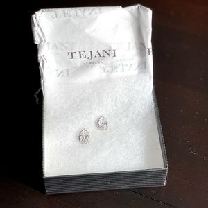 Teardrop Earrings by Tejani Bridal Jewelry
